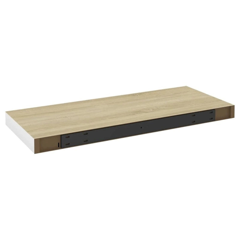Schwebende Wandregale, 2 Stück, 23.6x9.3x1.5 MDF - 23.6 x 9.3 x 1.5 (L x W x H)