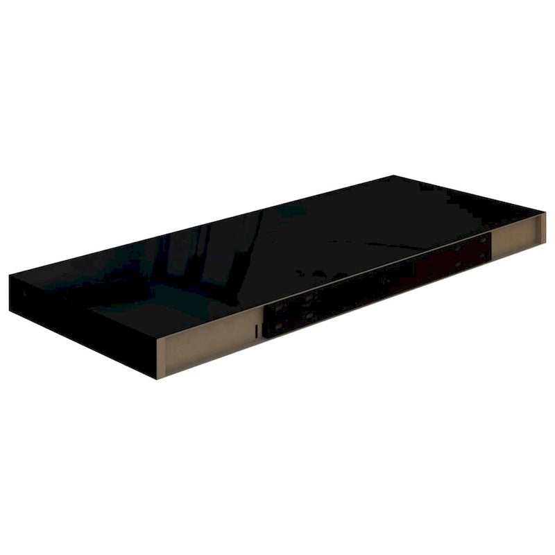 Étagères murales flottantes, 2 pièces, 23.6x9.3x1.5 en MDF - 23.6 x 9.3 x 1.5 (L x W x H)