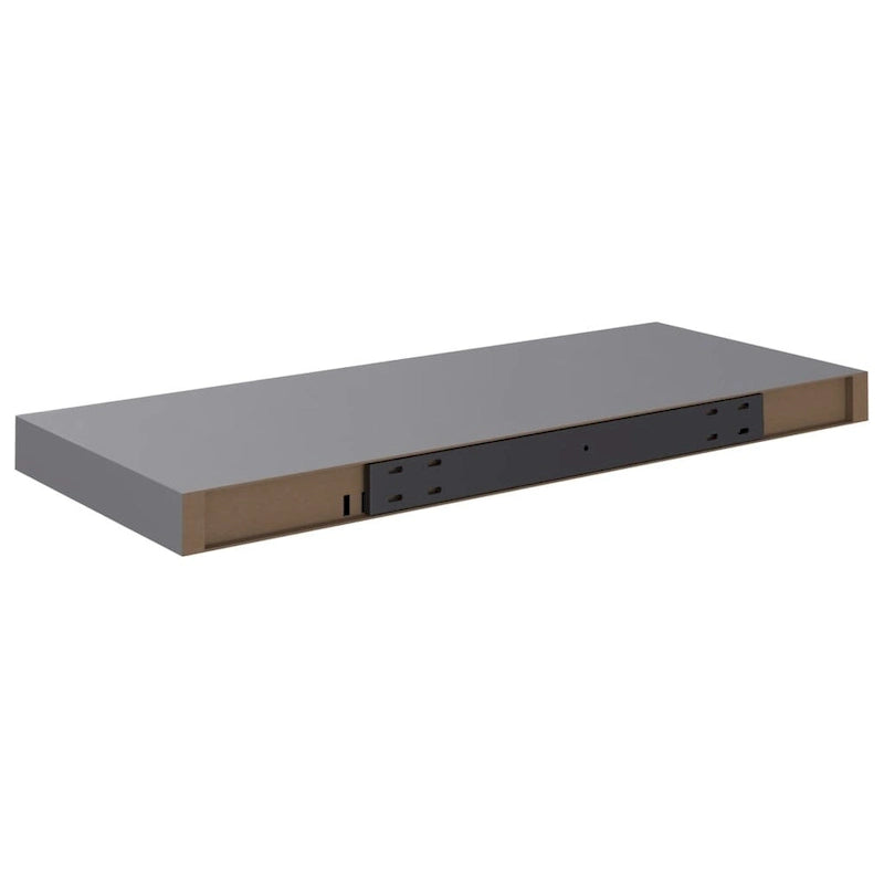 Étagères murales flottantes, 2 pièces, 23.6x9.3x1.5 en MDF - 23.6 x 9.3 x 1.5 (L x W x H)