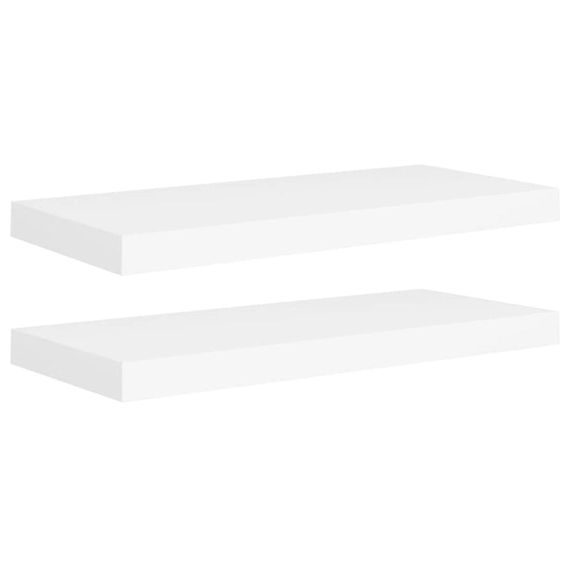Étagères murales flottantes, 2 pièces, 23.6x9.3x1.5 en MDF - 23.6 x 9.3 x 1.5 (L x W x H)