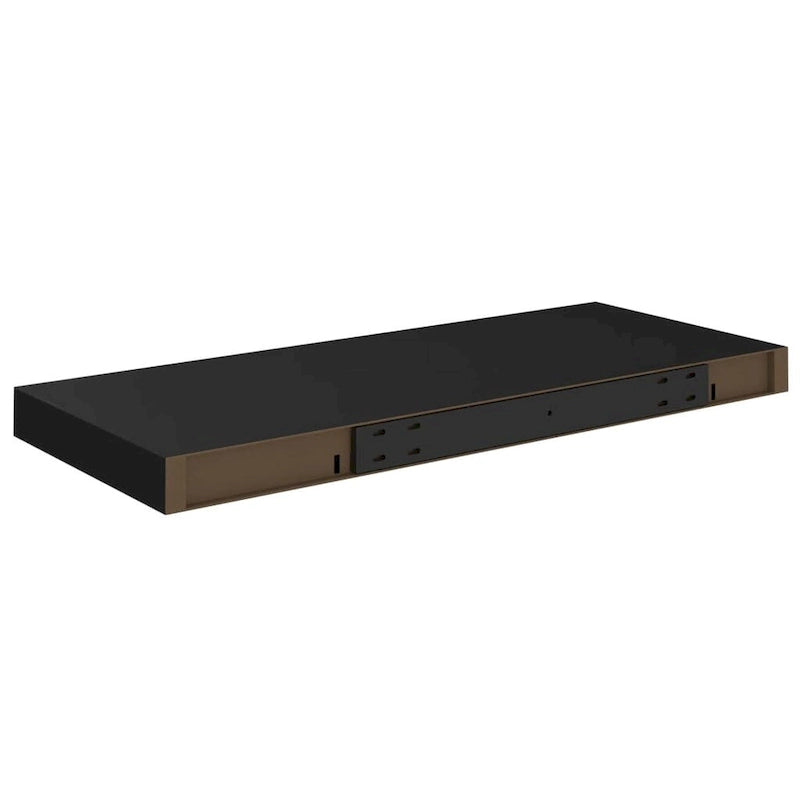 Étagères murales flottantes, 2 pièces, 23.6x9.3x1.5 en MDF - 23.6 x 9.3 x 1.5 (L x W x H)