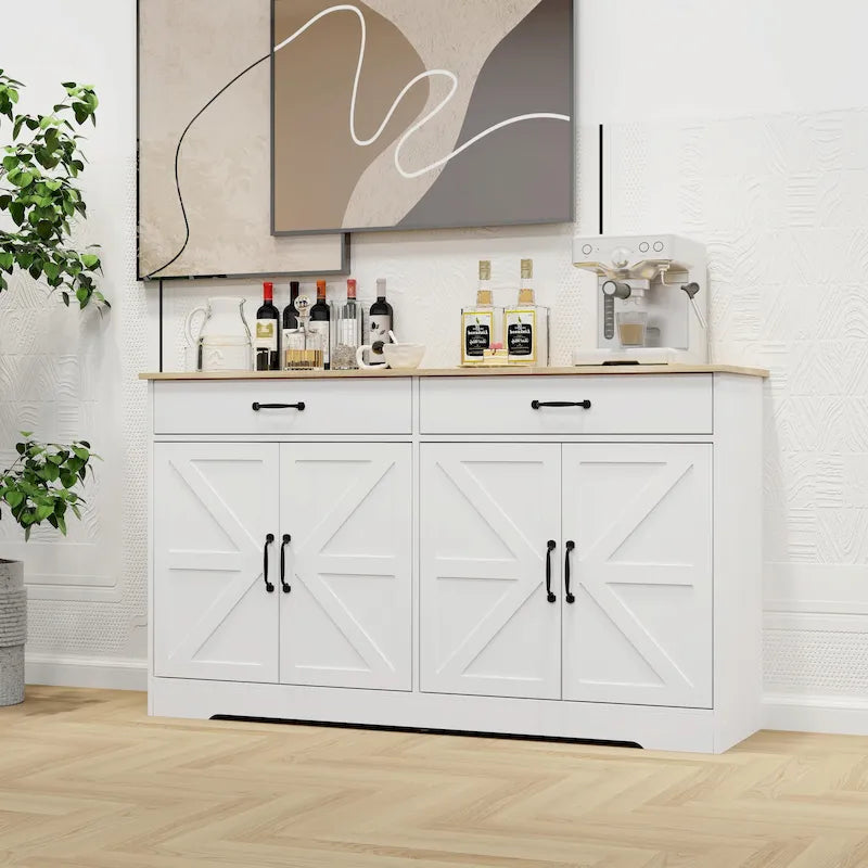 55.91 großer Sideboard-Schrank im Landhausstil