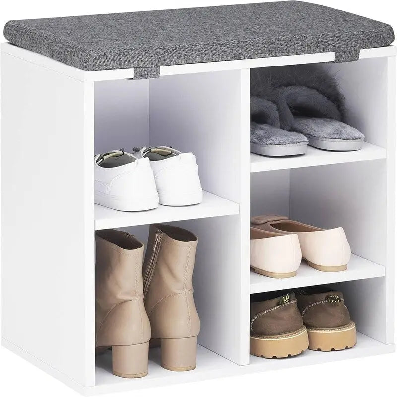 Schuhbank für den Eingangsbereich mit Stauraum - 11.9T x 20B x 20.8H