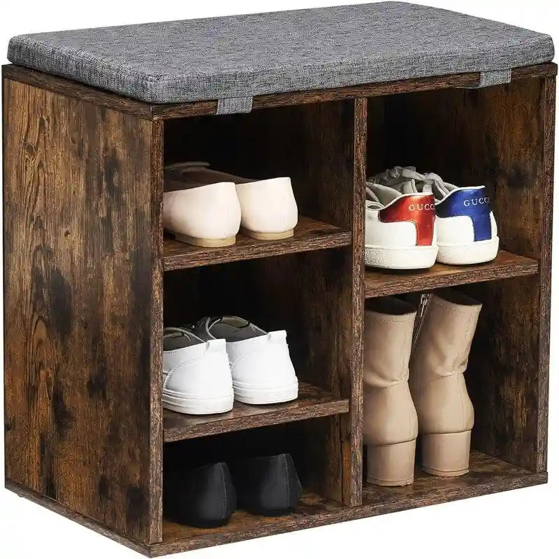 Schuhbank für den Eingangsbereich mit Stauraum - 11.9T x 20B x 20.8H