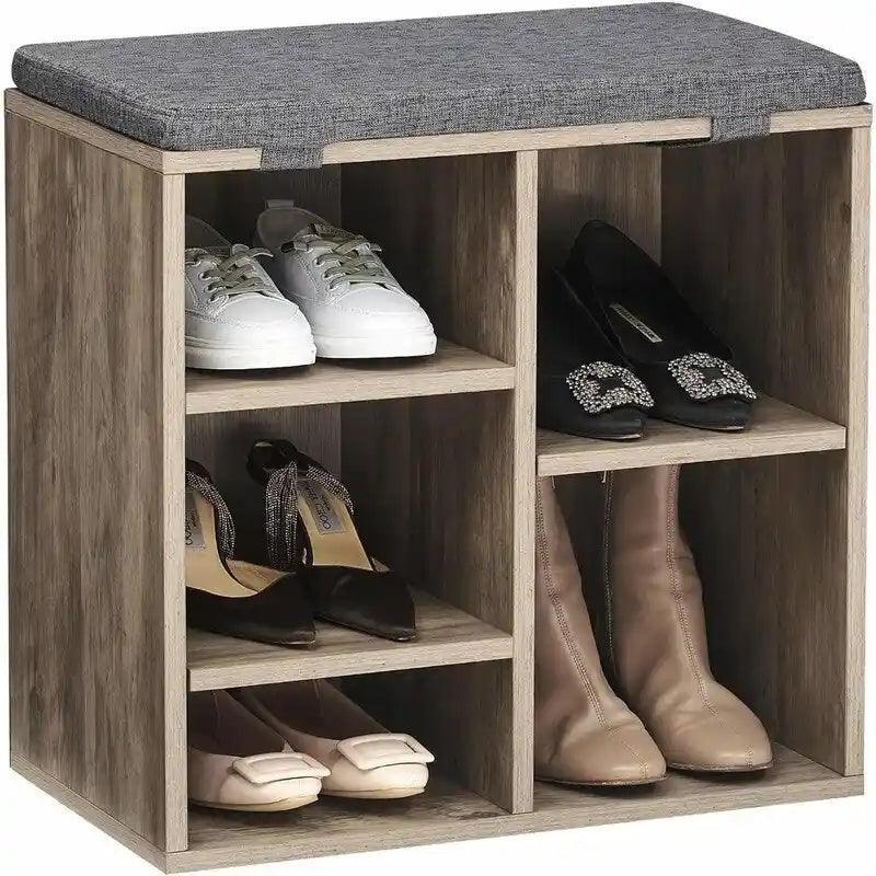 Schuhbank für den Eingangsbereich mit Stauraum - 11.9T x 20B x 20.8H