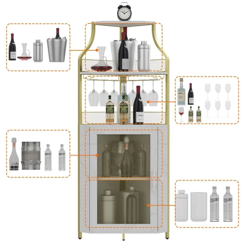 Eck-Weinregal