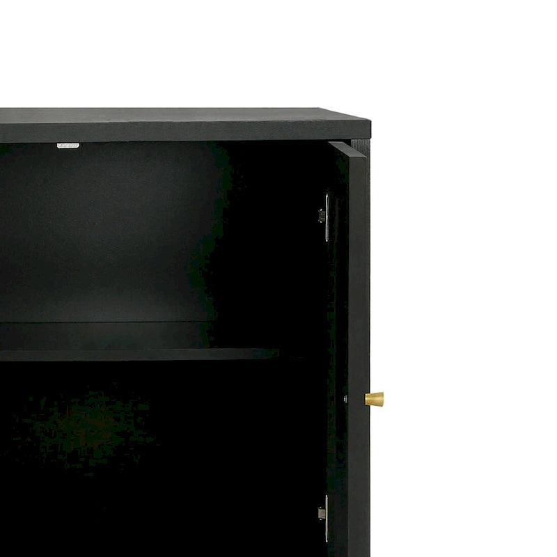 Horizontales Sideboard im modernen Landhausstil mit zwei Schränken