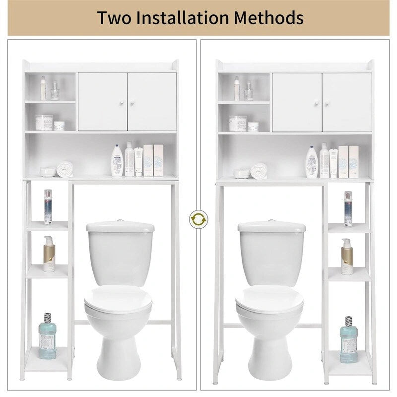 Mobile contenitore sopra il WC - 11.81D x 31.5W x 61.4H