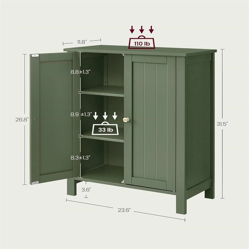 Badezimmer-Bodenschrank mit Stauraum