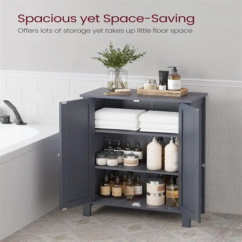 Badezimmer-Bodenschrank mit Stauraum