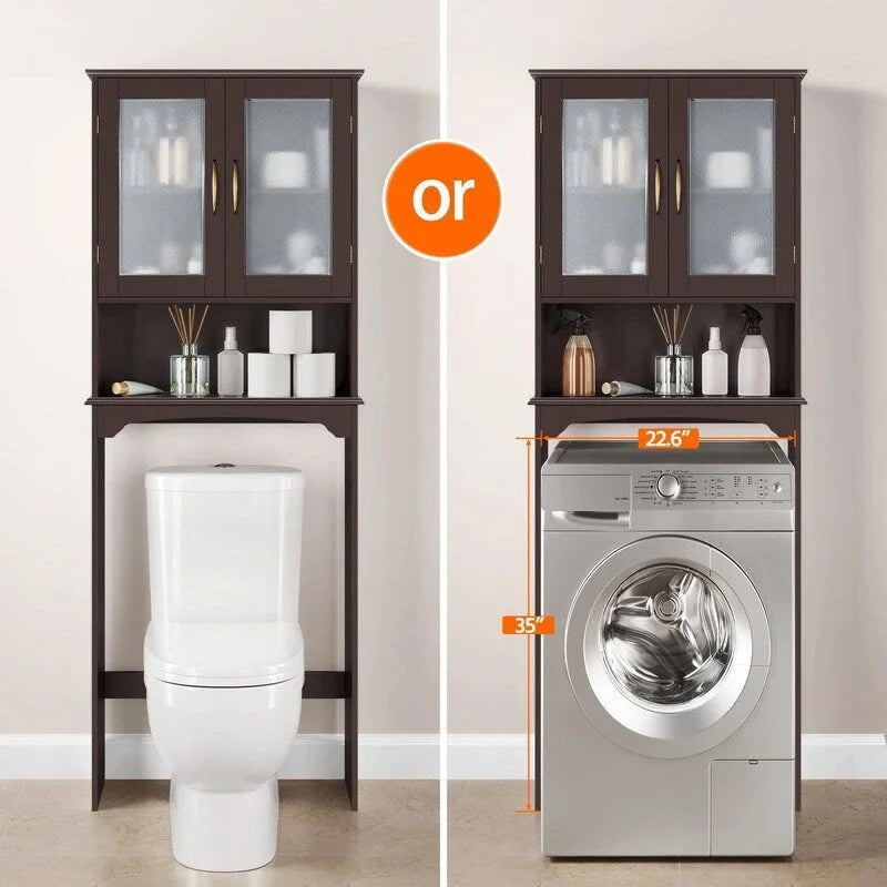 Mobile contenitore sopra il WC - 9D x 25W x 66H