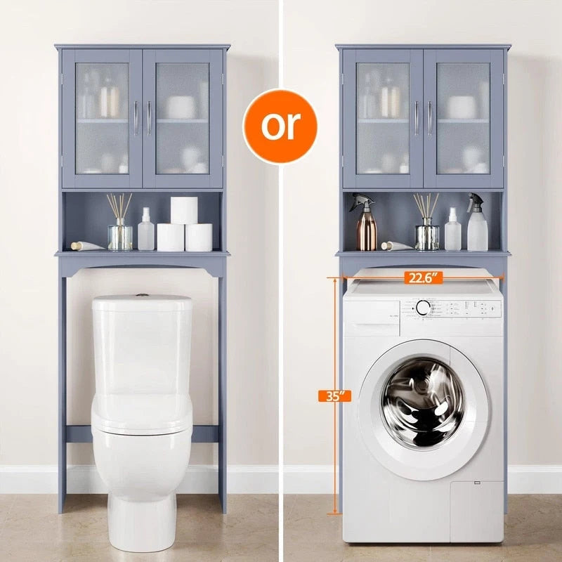 Mobile contenitore sopra il WC - 9D x 25W x 66H