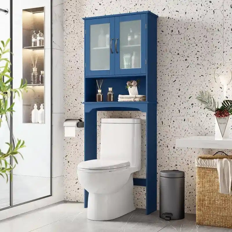 Mobile contenitore sopra il WC - 9D x 25W x 66H