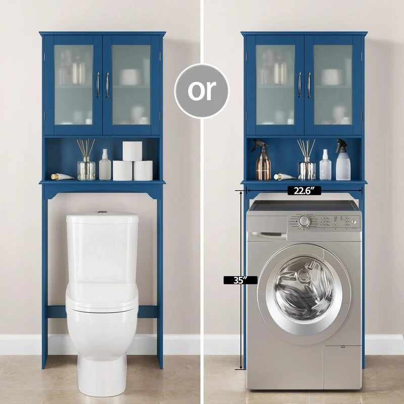 Mobile contenitore sopra il WC - 9D x 25W x 66H
